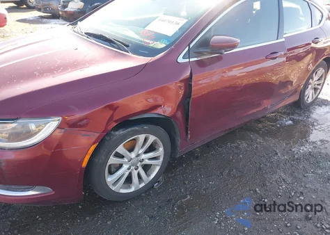 2015 Chrysler 200 Limited z USA, uszkodzony, nr VIN 1C3CCCAB0FN691021